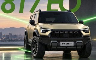Новият M-HERO 817 EO електрически SUV на China Motor Company.